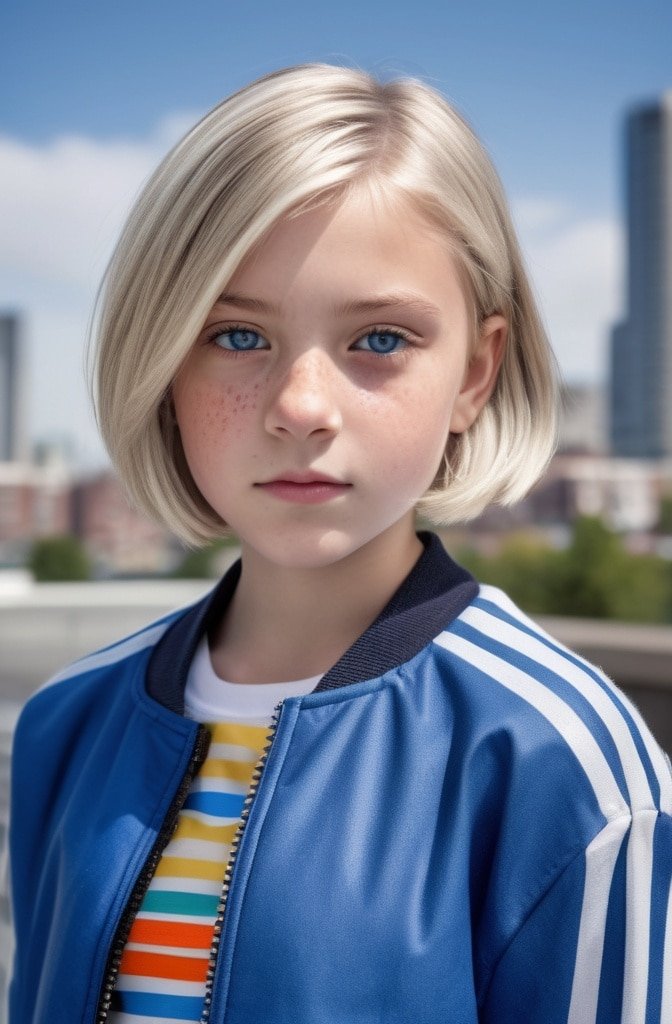 Angled Bob with Side Part