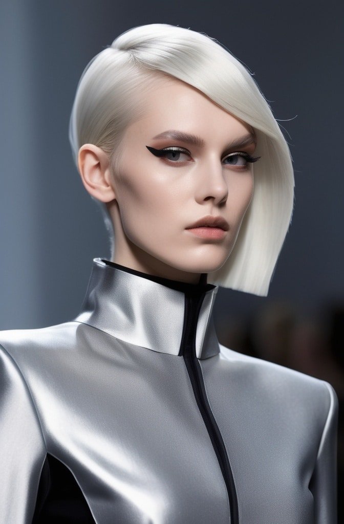 Asymmetrical Bangs