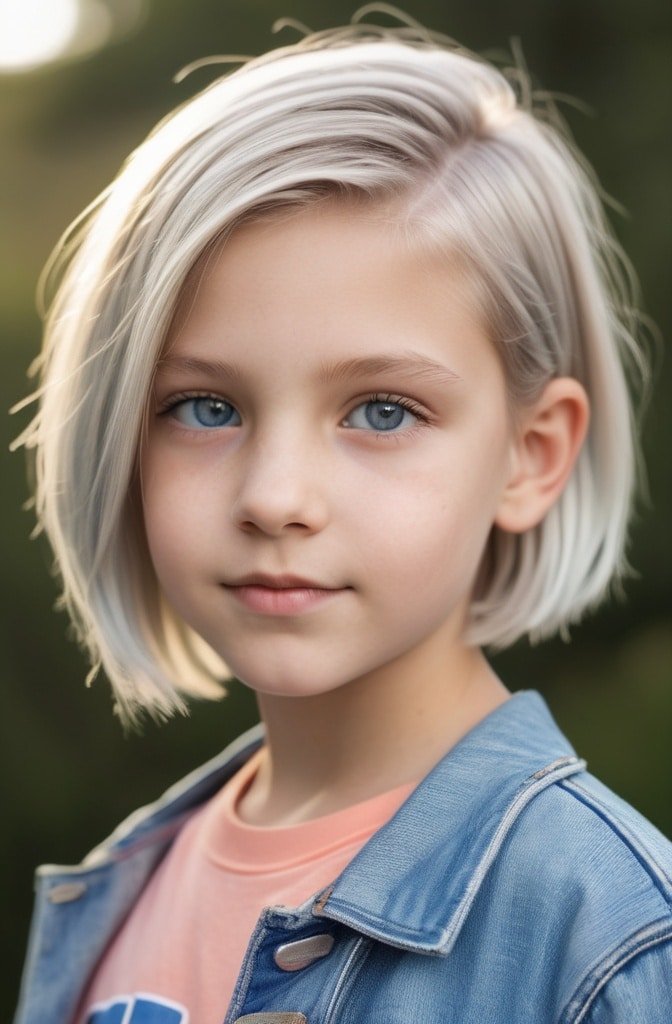 Asymmetrical Bob with Side Sweep