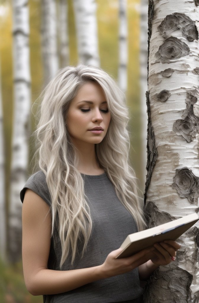Birch Bark Textured Shag