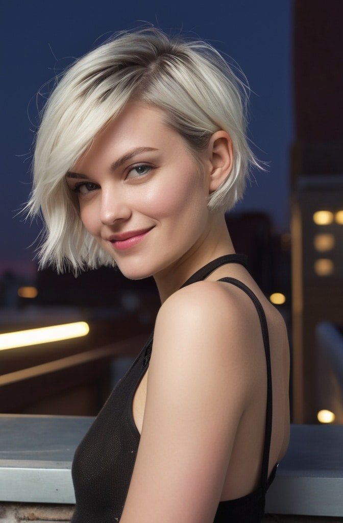 Bixie (Bob + Pixie Hybrid)