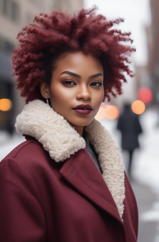 Blow-Out Short Afro
