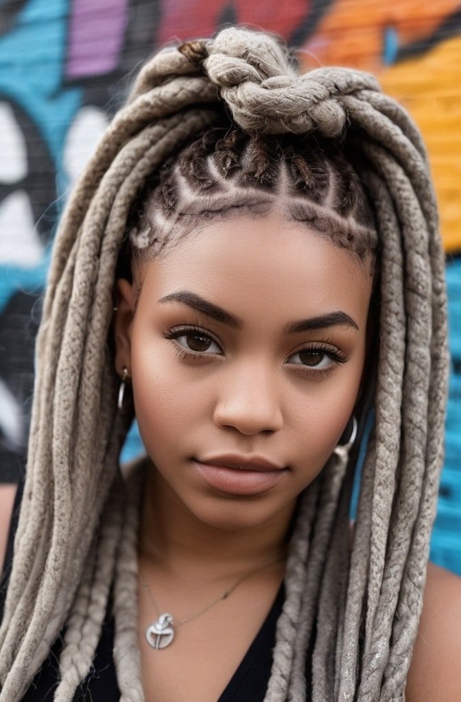 Butterfly Locs-Inspired Box Braids