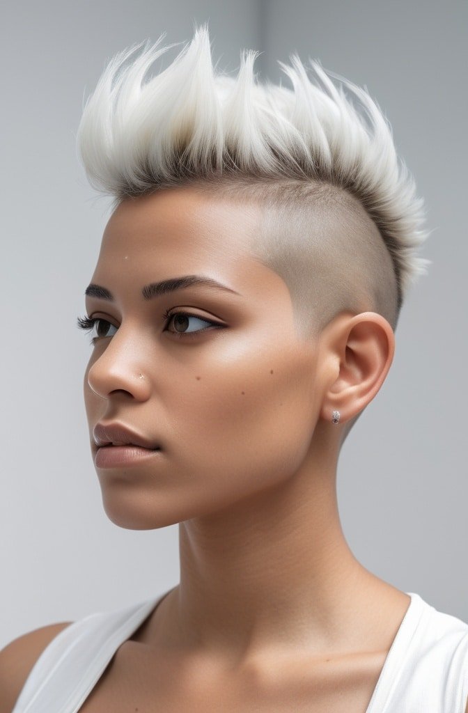 Buzzed Mohawk Minimalism