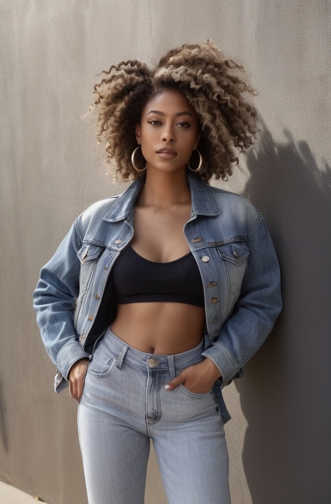 Chunky Twist-Out with Defined Roots