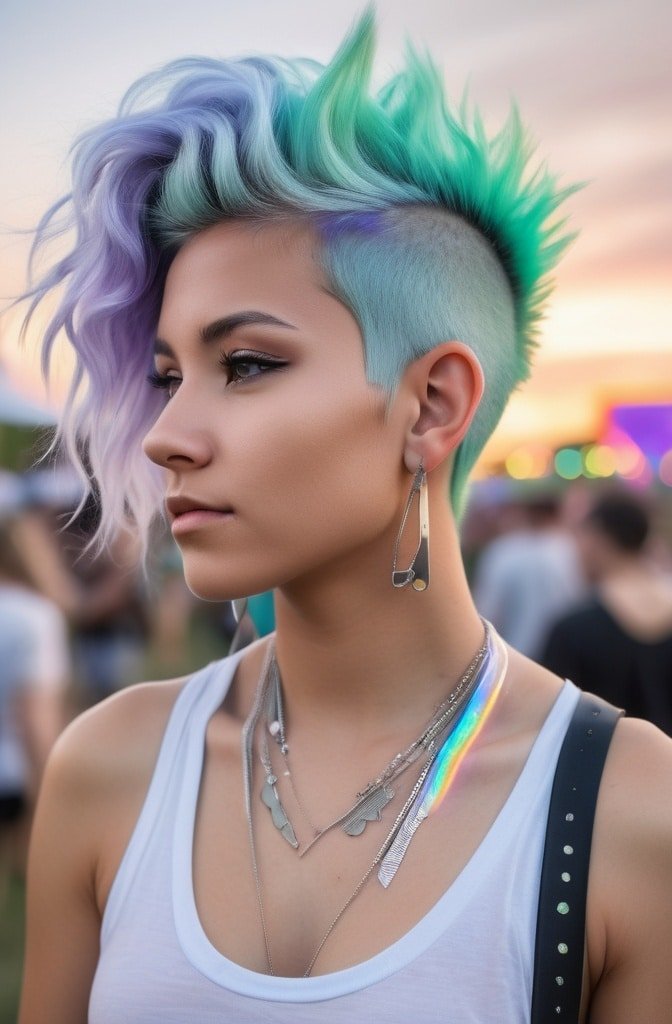 Colorful Mohawk Magic