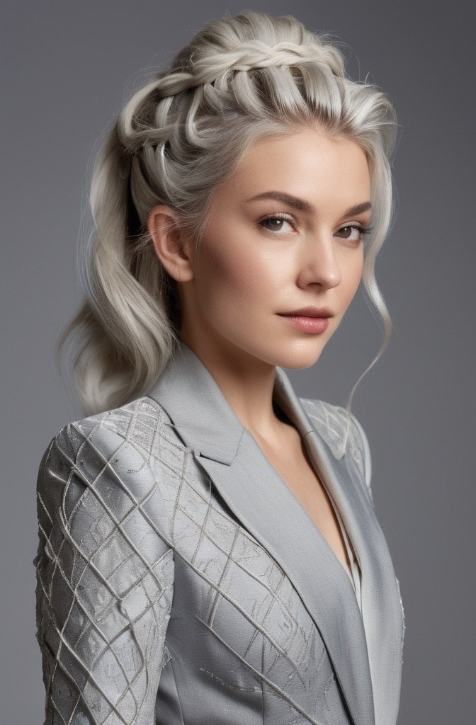 Criss-Cross Half-Up