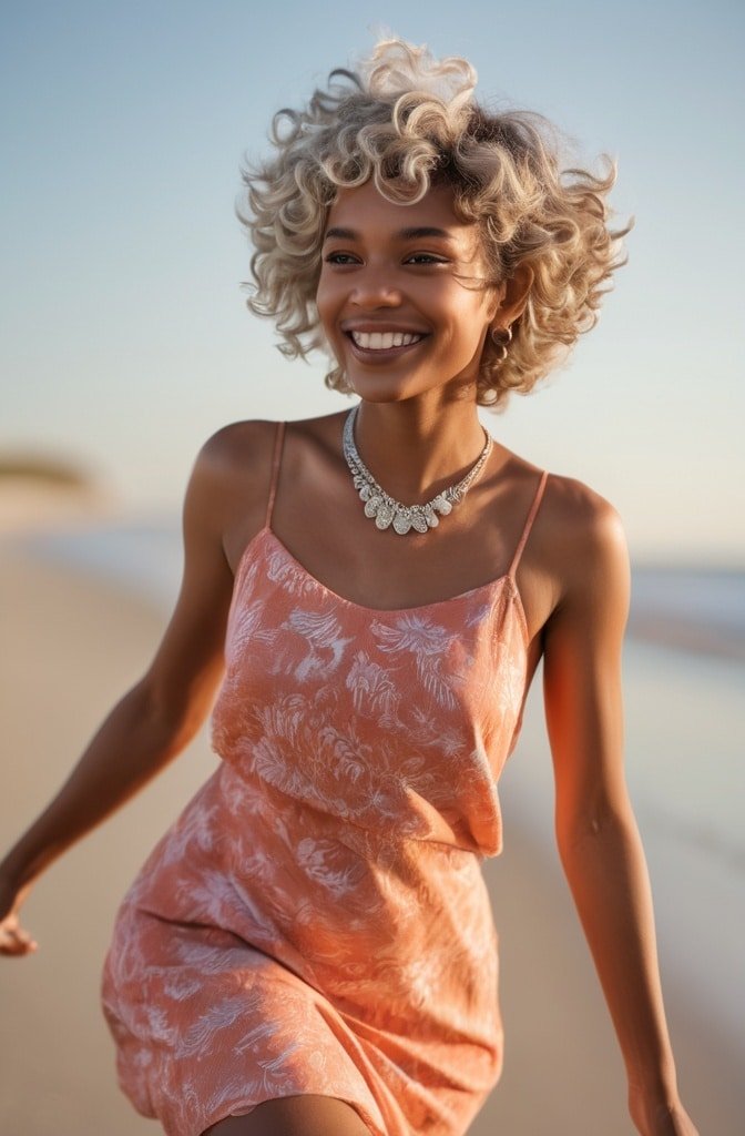 Curly Pixie Shag