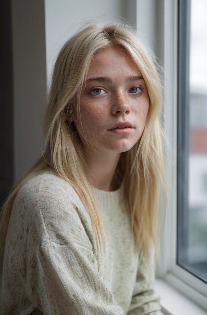 Disconnected Blonde Shag