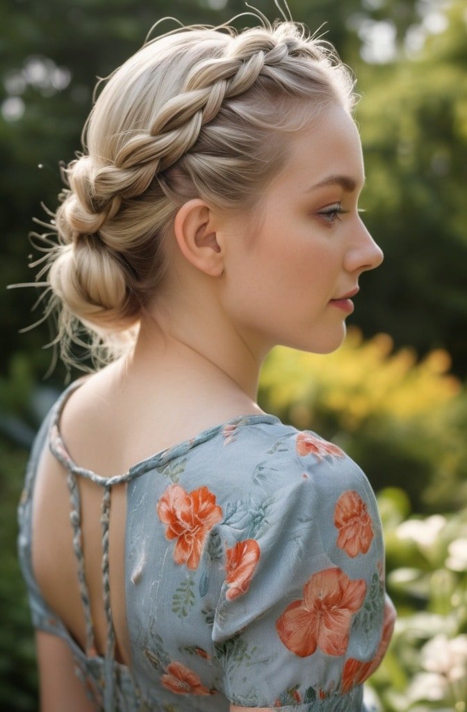 Double Dutch Crown Braid