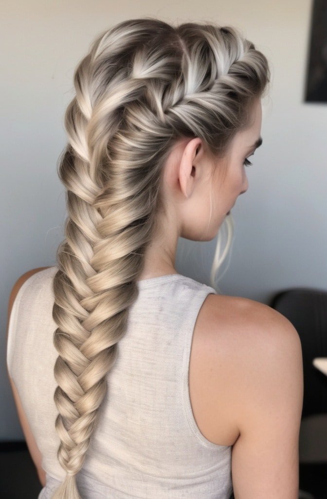 Dutch Fishtail Combo Braid
