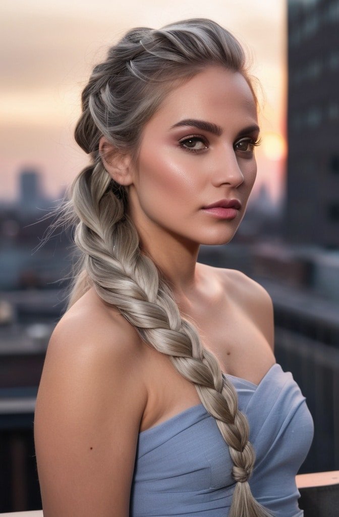 Fishtail Side Braid