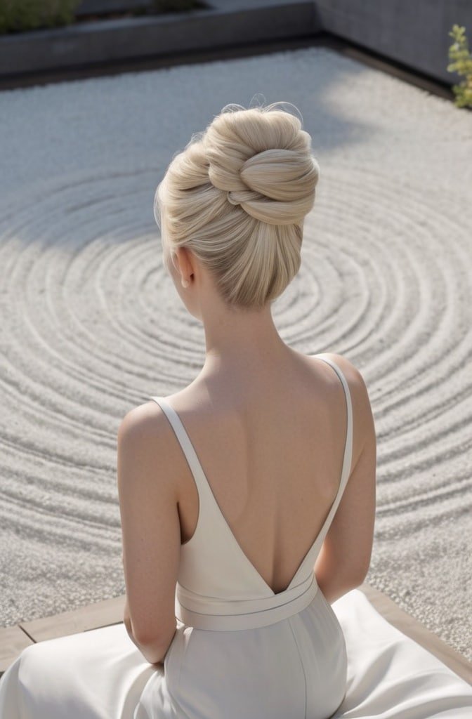Floating Sections Updo