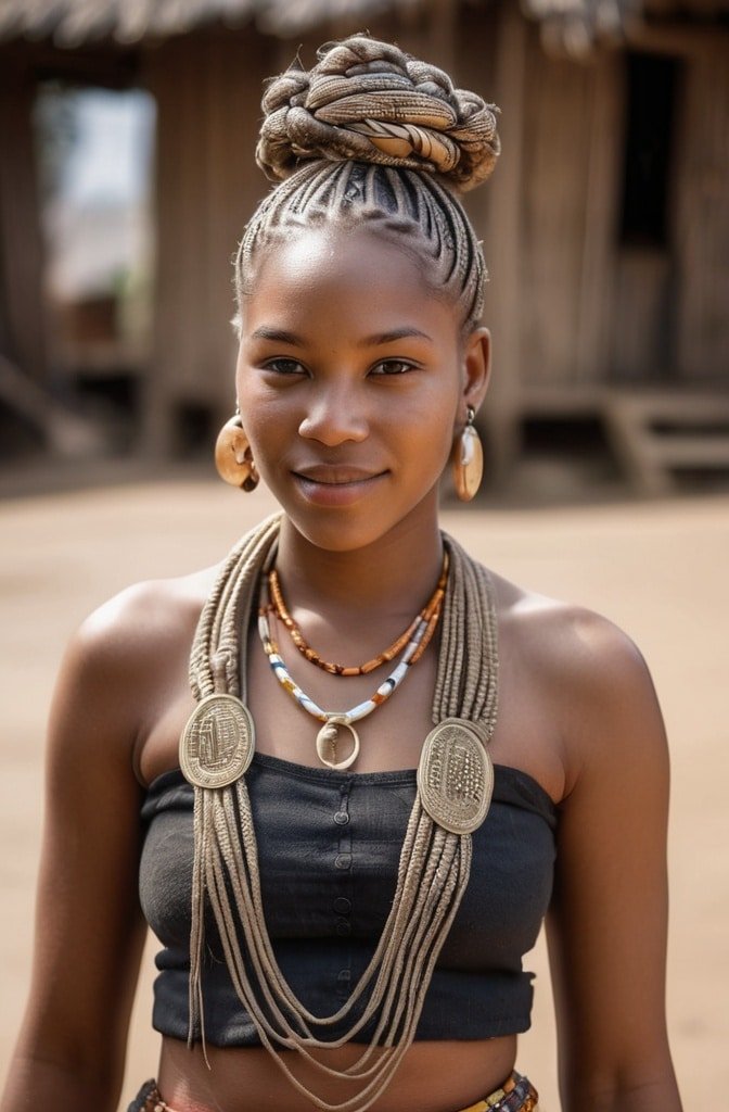 Fulani-Inspired Box Braids