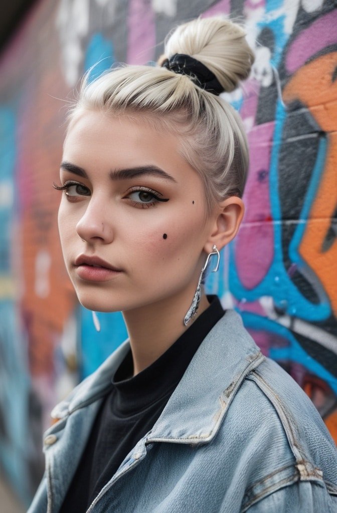 Half-Up Topknot