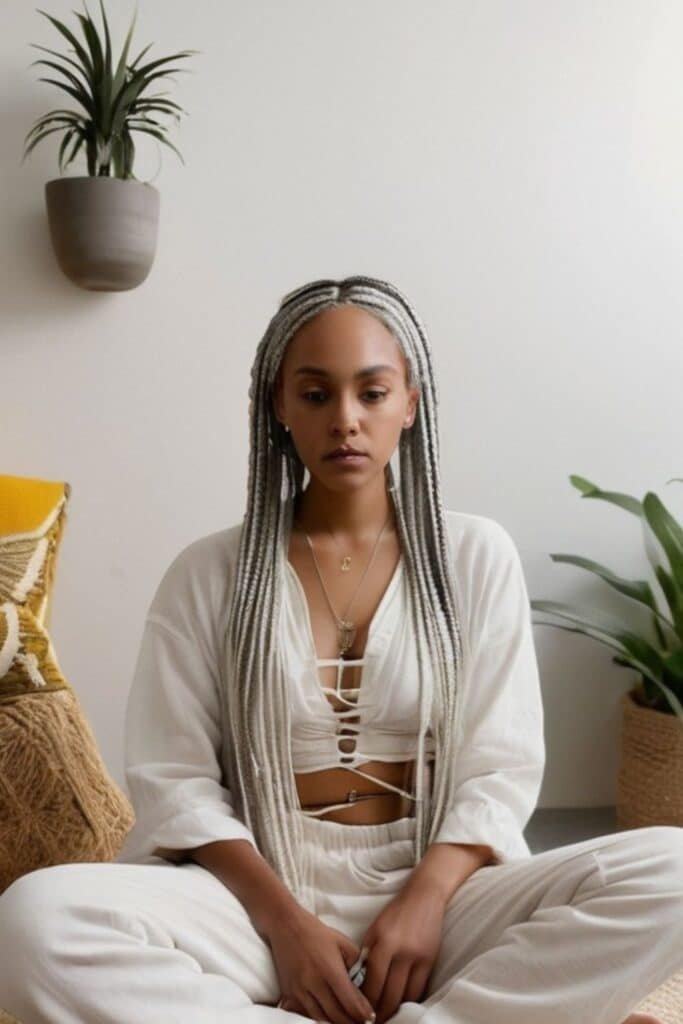 Halo Braids