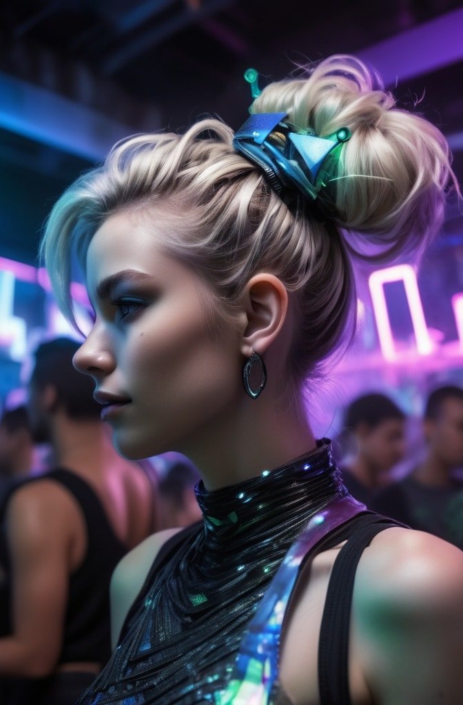 Holographic Ribbon Weave