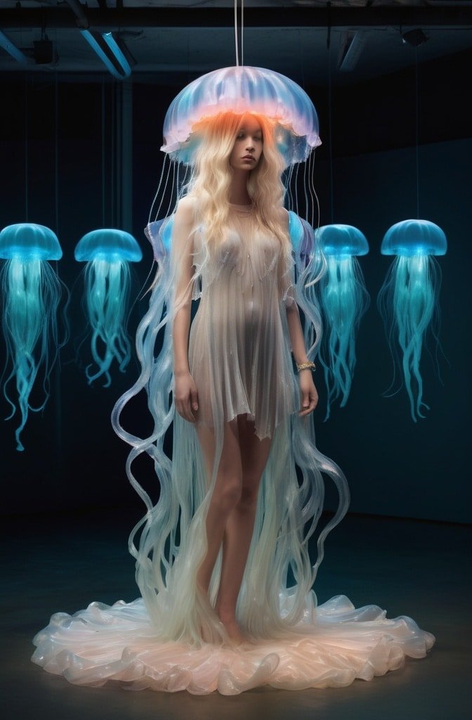 Jellyfish Blonde Layered Shag