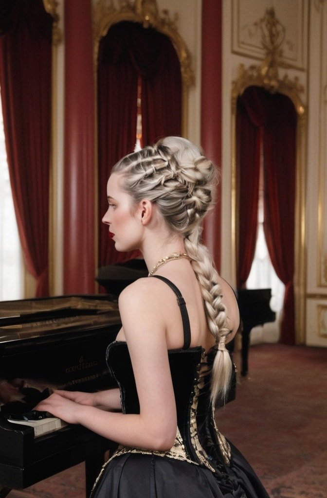 Laced Corset Braid