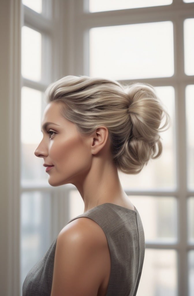 Messy Chignon Bun