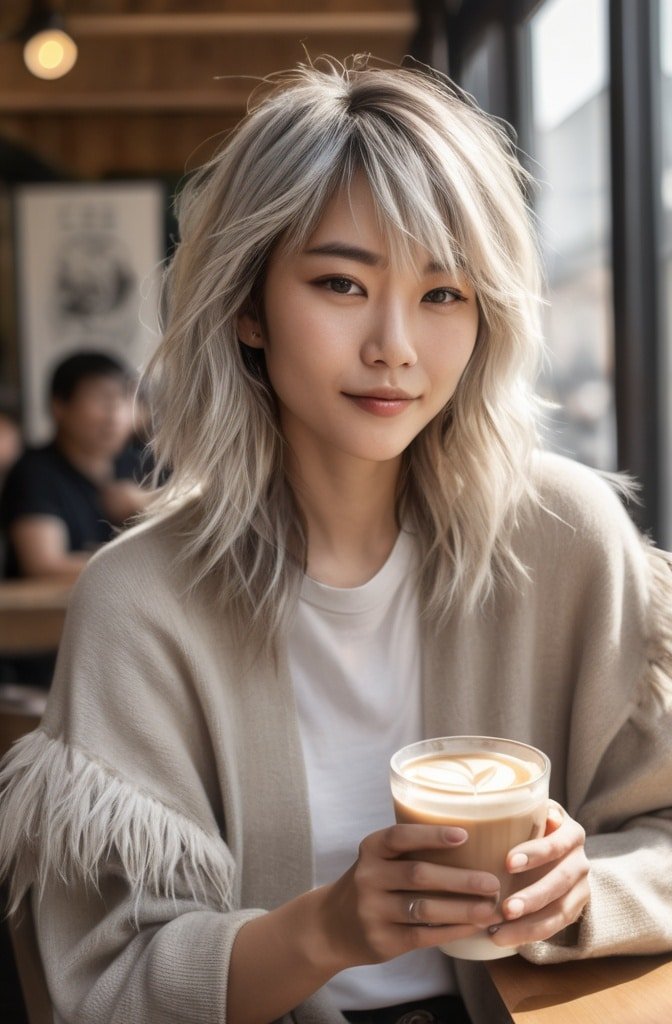 Mid-Length Wolf Cut