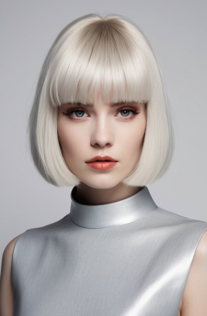 Modern Pageboy with Textured Ends