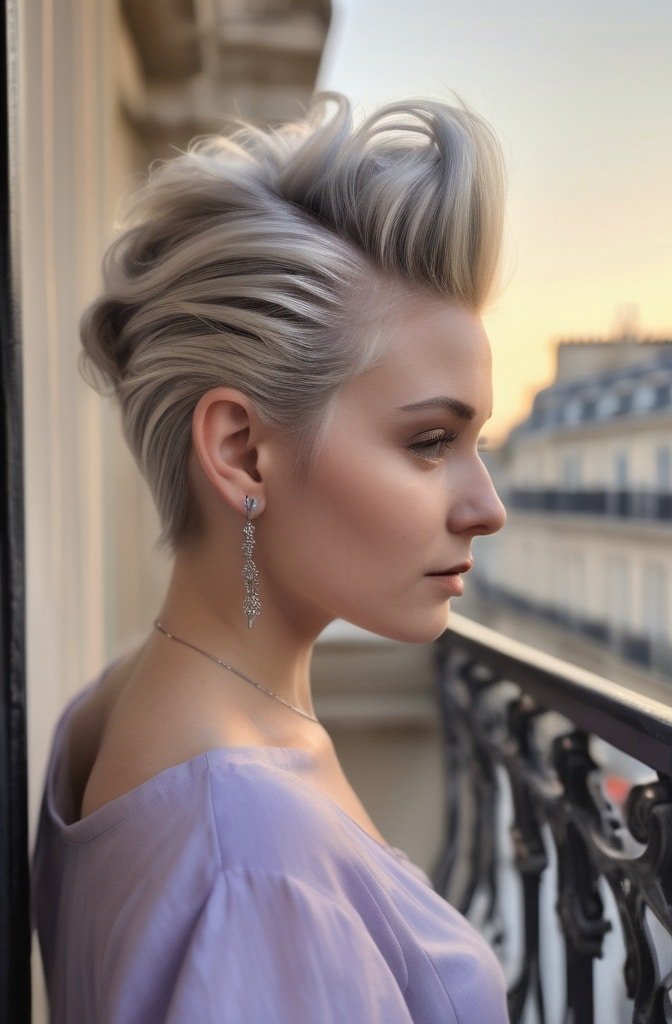 Mohawk French Twist