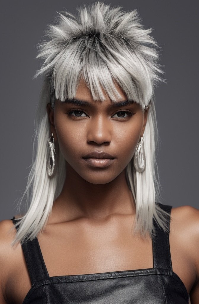Mullet-Inspired Modern Shag