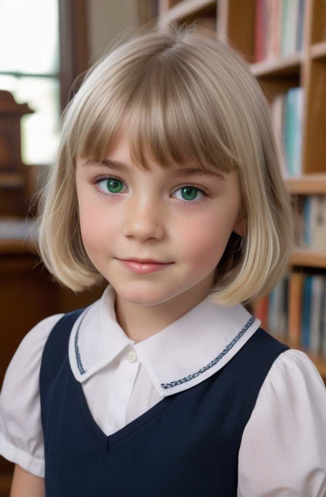 Pageboy with Soft Fringe