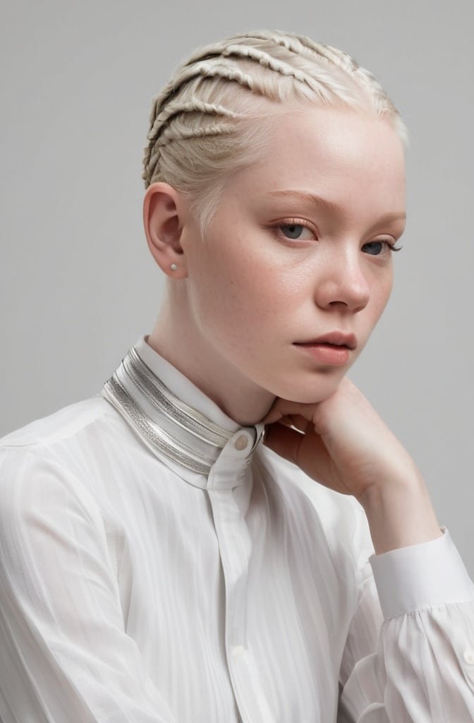 Pixie Cut Box Braids