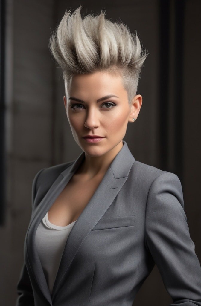 Pompadour Mohawk Fusion