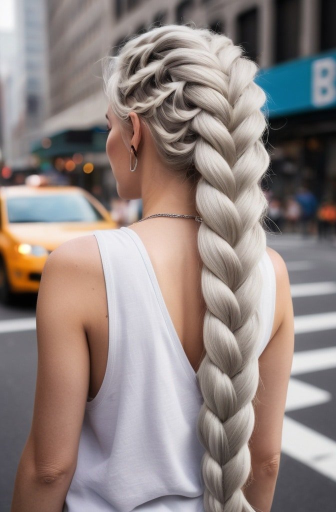 Pull-Through Chain Braid