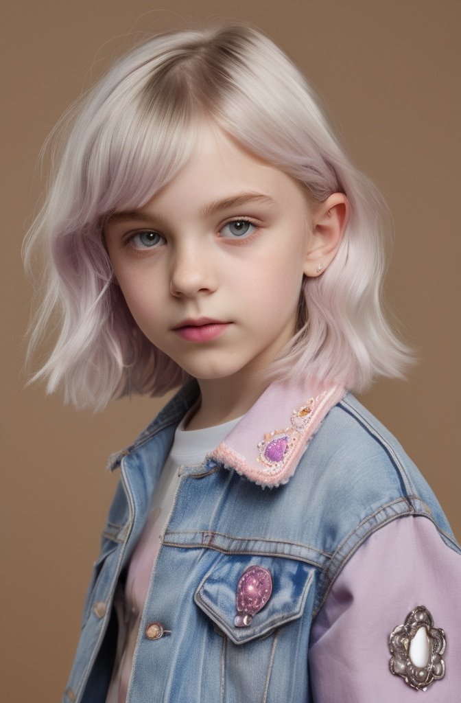 Scalloped Bangs with Medium Layers