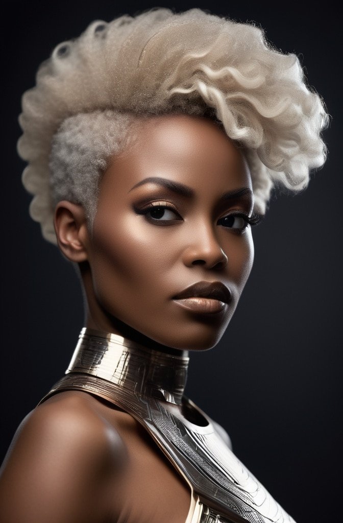 Sculpted Afro