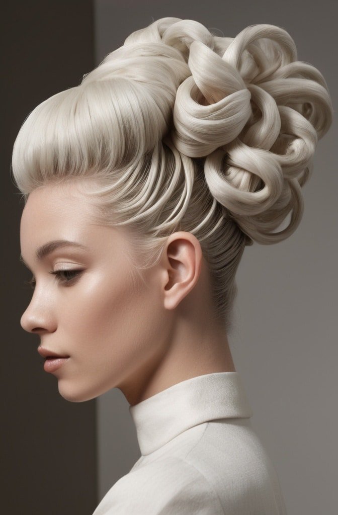 Sculptural Updo