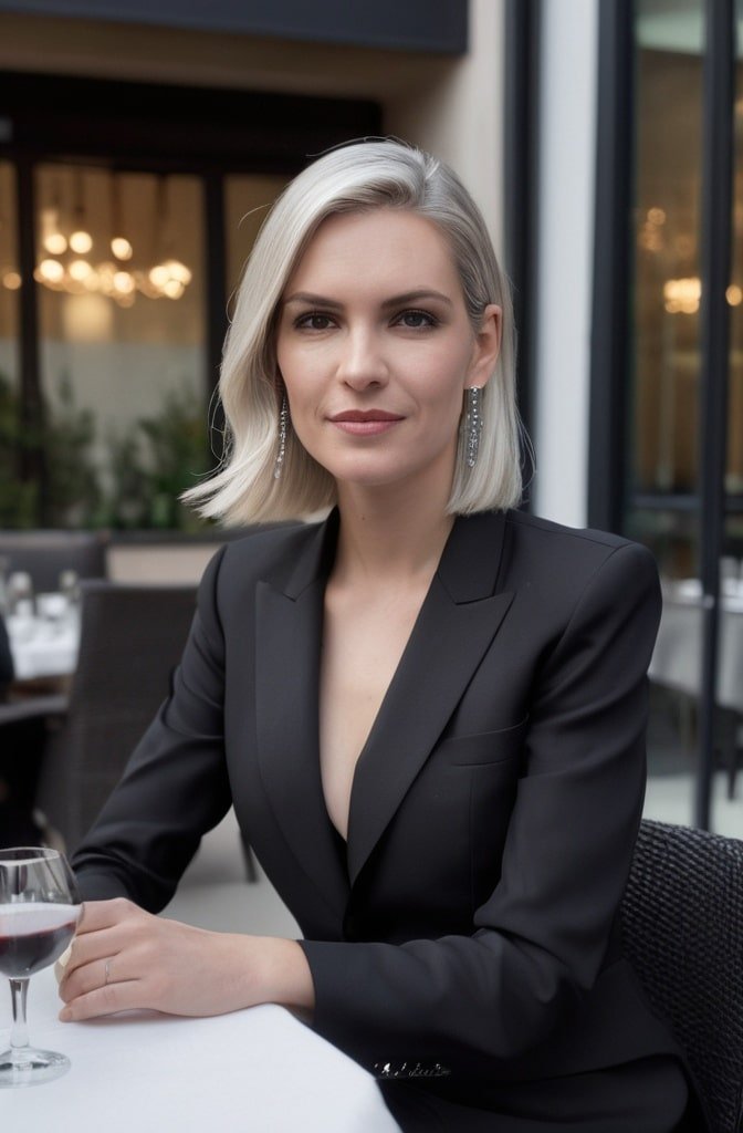 Sleek Side Part
