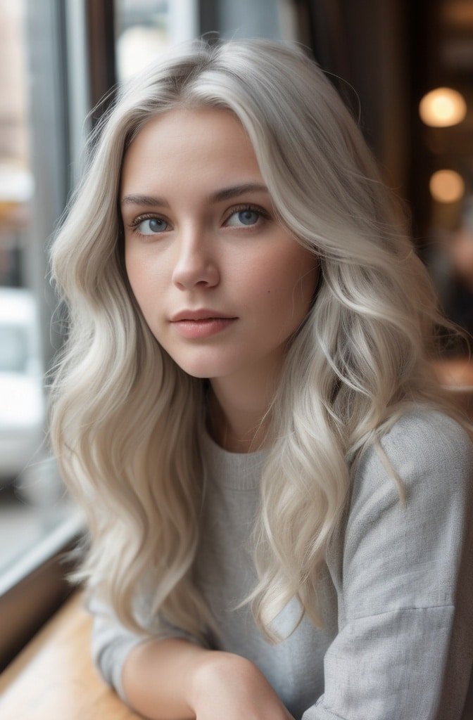 Soft Waves with Face-Framing Highlights