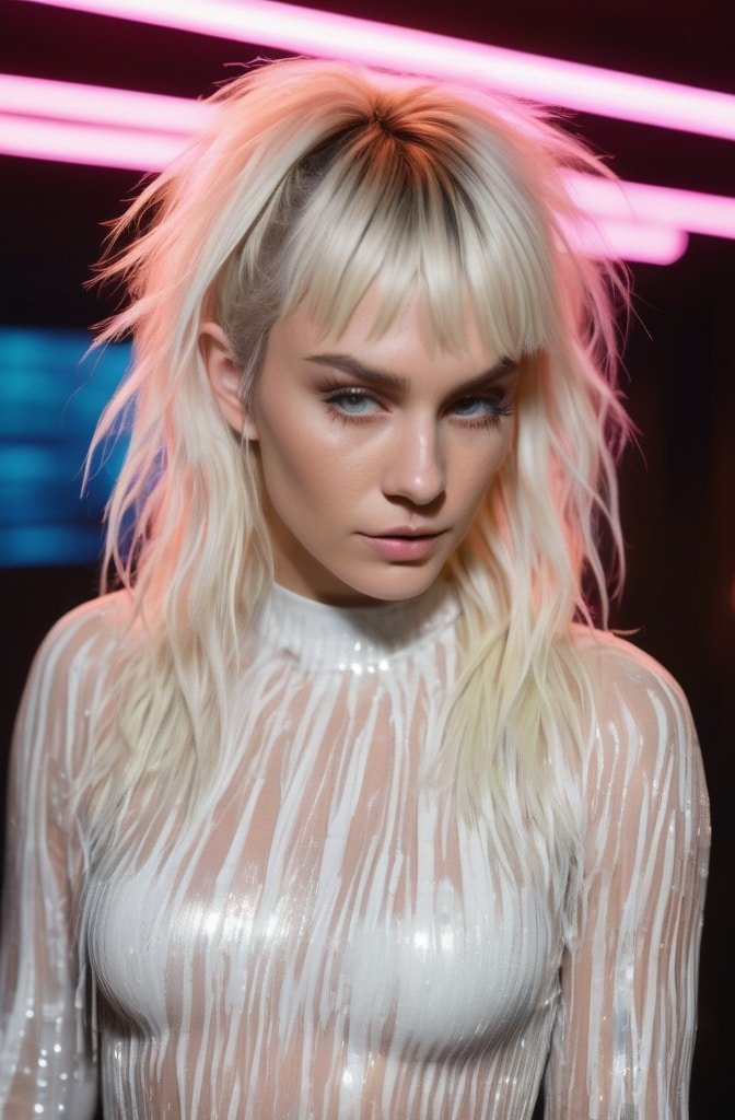 Sound Wave Blonde Shag