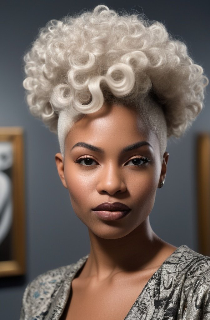 Tapered Cut with Color