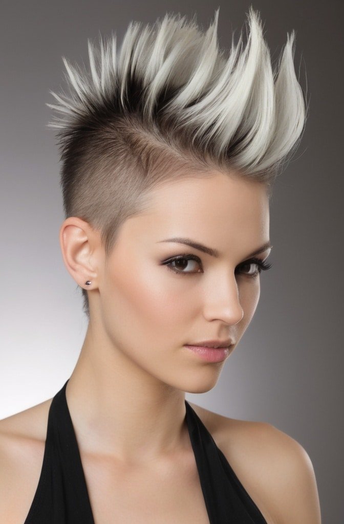 Tapered Mohawk Gradient