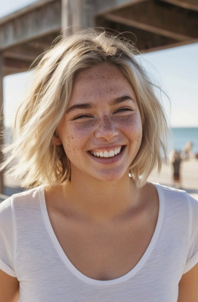 Textured Lob (Long Bob)