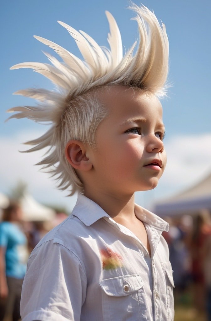 The Feathered Mohawk