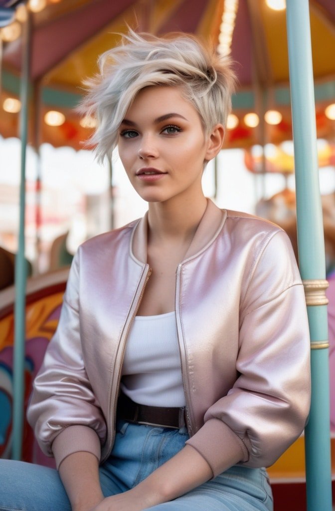 The Feathered Pixie Shag