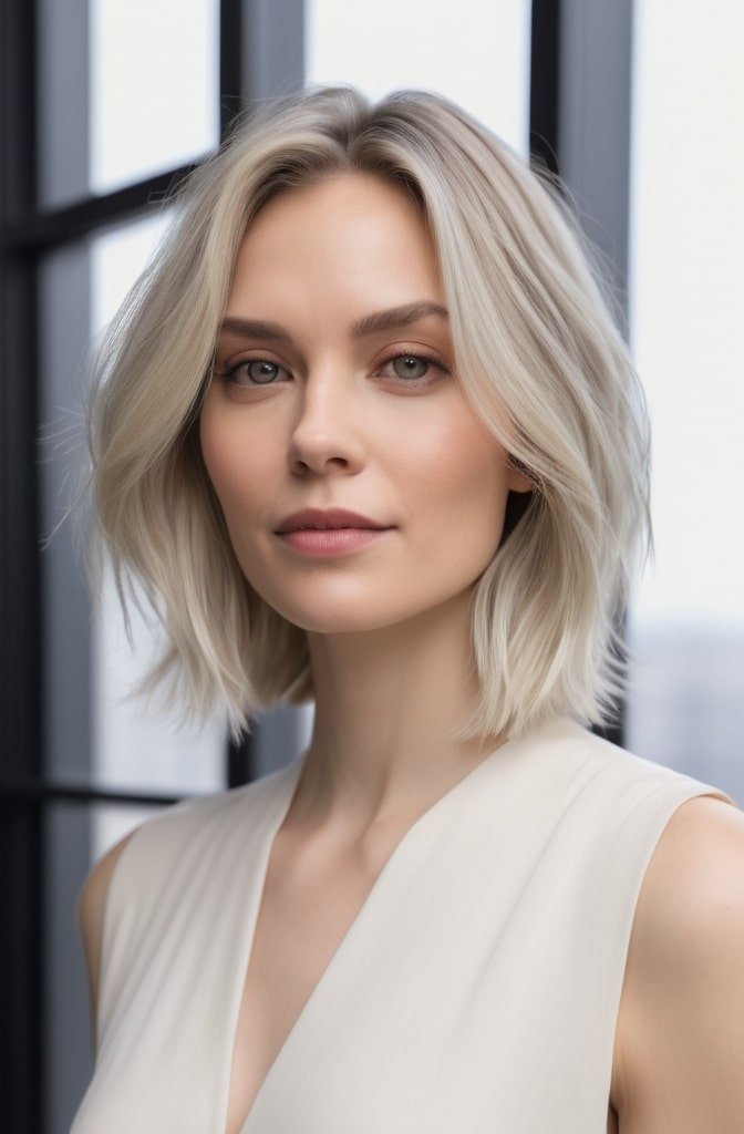 The Layered Lob (Long Bob)