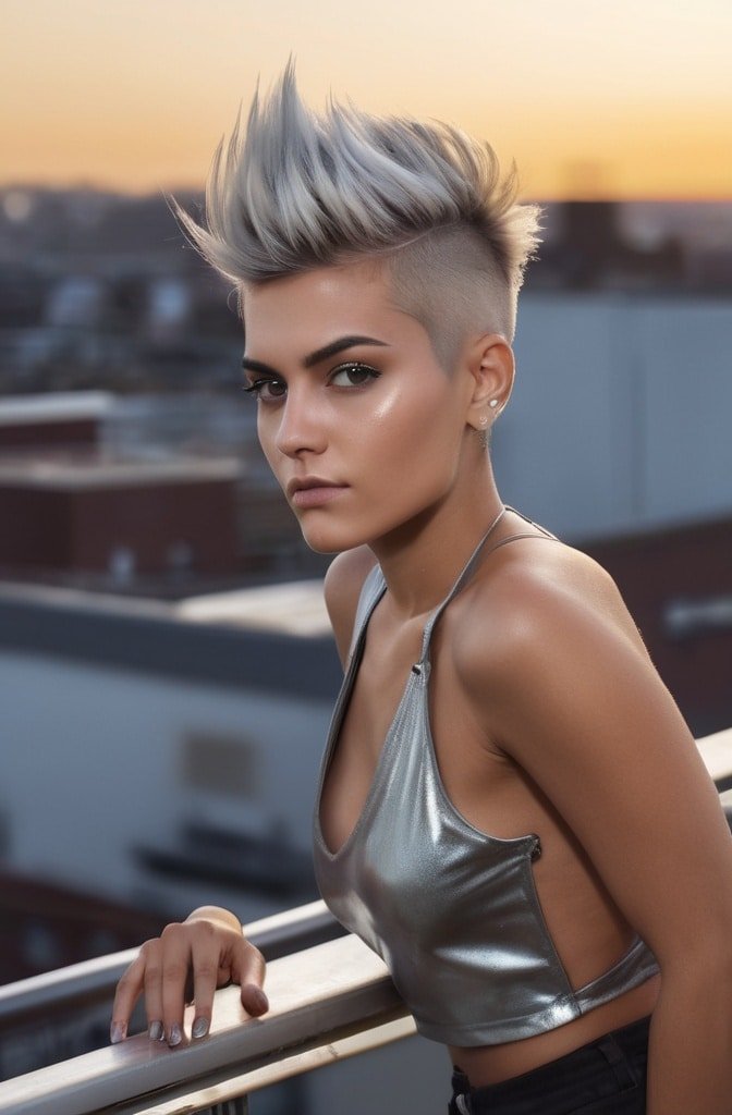 The Mohawk Fade