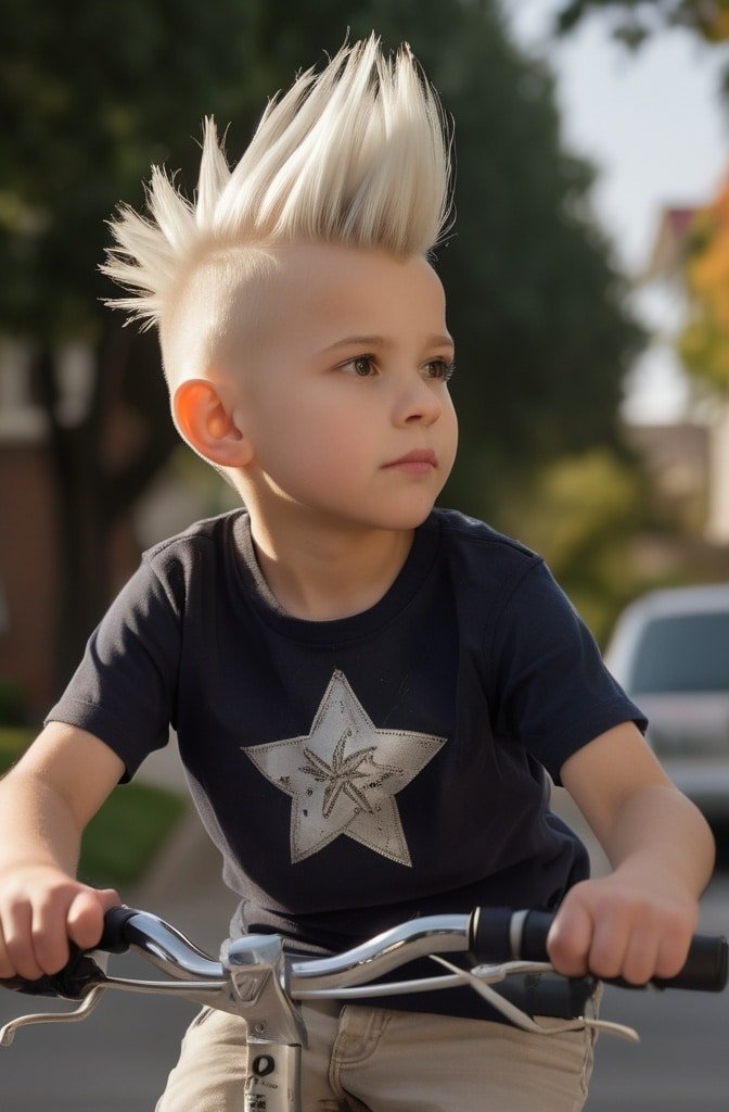 The Mohawk with Designs