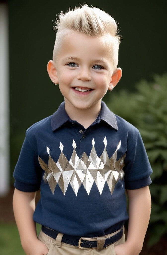 The Mohawk with Diamond Design