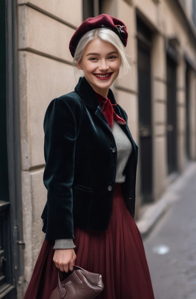The Ribbon-Accented Ponytail