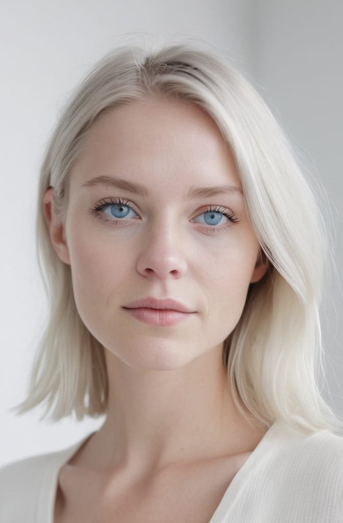 The Scandinavian Blonde Crop