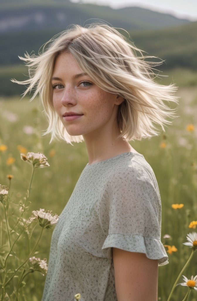 The Shaggy Layered Bob